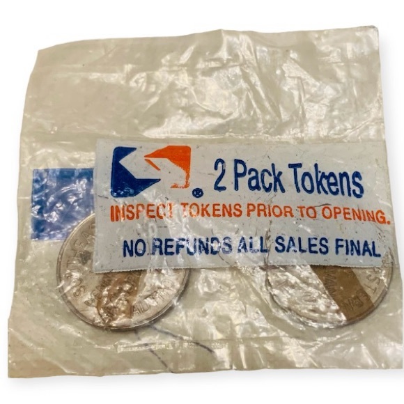 Tokens Coins Sealed Bag Of 2 Southeastern Pennsylvania Transportation Authority - Picture 3 of 12